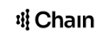 Logo with the word 'Chain' and a connected molecular structure.